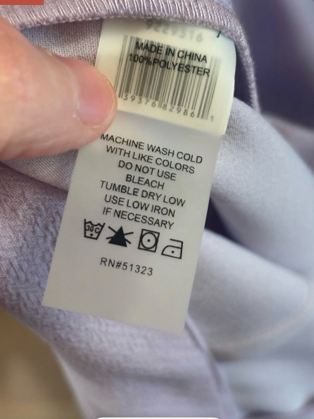 Vince Camuto $109 NWT Wisteria Lavender Trousers Size 16W W 20” R 12” I 25” - Picture 7 of 7